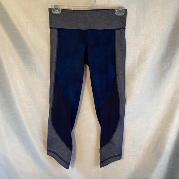 Lululemon Wunder Under  Crop Sashiko Size 4 - Picture 13 of 14